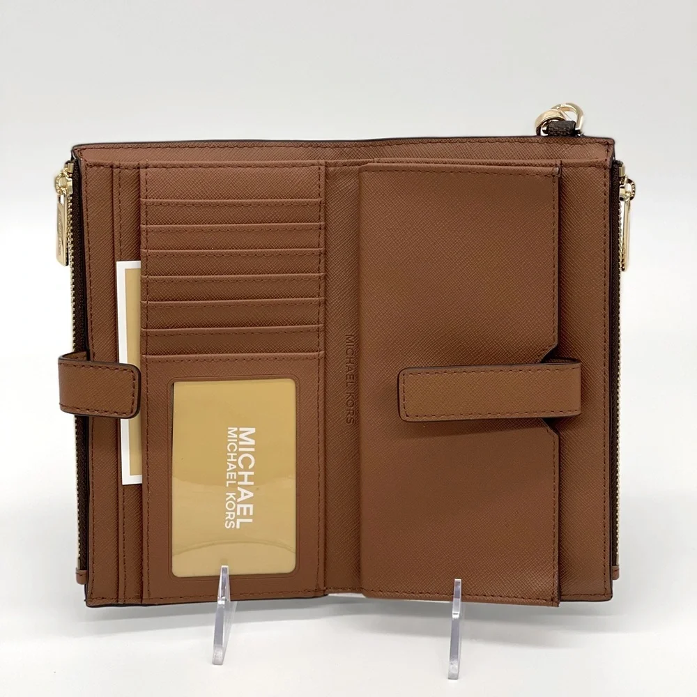 Michael Kors Double Zip Wallet Wristlet